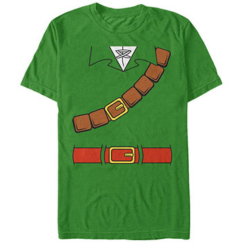 Nintendo Legend of Zelda Link Belt Green T-Shirt