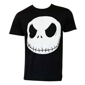 glow in the dark jack skellington shirt