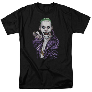 Suicide Squad Joker Switch Blade Men's Black Tshirt