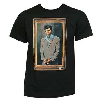 Seinfeld Kramer Painting Black Graphic T Shirt