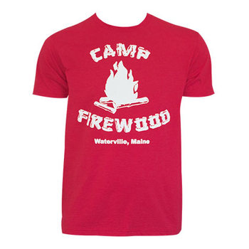 camp firewood tshirt