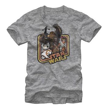 Star Wars Episode 7 Good Guys Gray T-Shirt