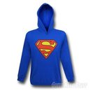 Superman Symbol Royal Blue Kids Hoodie