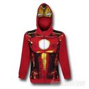 Iron Man Costume Kids Zipper Hoodie with Mask