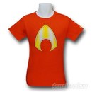 Aquaman Symbol Orange T-Shirt