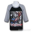 Avengers Cap and Iron Man Kids Baseball T-Shirt