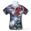 Batman Vs Superman Showdown Sublimated T-Shirt