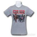 Captain America Civil War Group T-Shirt