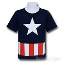 Captain America Kids Logo Costume T-Shirt