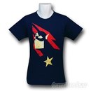 Captain America Minimalist Print 30 Single T-Shirt
