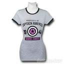 Captain America 1941 Women's Ringer T-Shirt