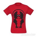 Deadpool and Symbol Minimalist Men's T-Shirt