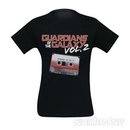 GOTG Vol. 2 Movie Logo and Mix Tape Men's T-Shirt