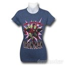 Iron Man Invincible Burst Women's T-Shirt