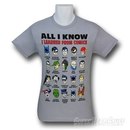 JLA All I Know Grey T-Shirt