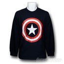 Captain America Symbol Long Sleeve Shirt