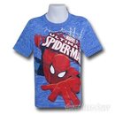 Spiderman Wall Crawler Kids Space Dye T-Shirt