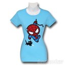 Spiderman Black Cat Kawaii Women's T-Shirt