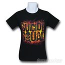 Suicide Squad Fire Logo Men's T-Shirt
