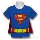 Superman Kids Costume Caped T-Shirt