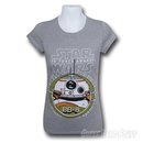 Star Wars Force Awakens BB8 Grey Girls Youth T-Shirt