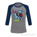 Mighty Thor by John Buscema Men's Baseball T-Shirt