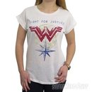 Wonder Woman For Justice Women's Roll Sleeve T-Shirt