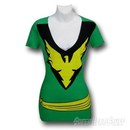 X-Men Women's Phoenix Green Costume T-Shirt