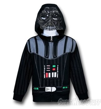 Star Wars Vader Kids Masked Costume Hoodie