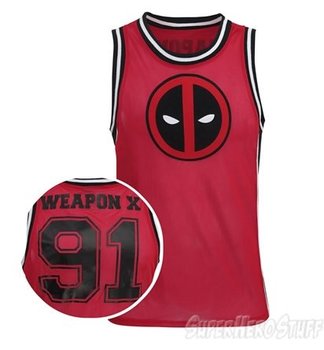 Deadpool Weapon X Basketball Jersey
