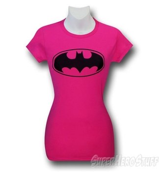 pink and white batman