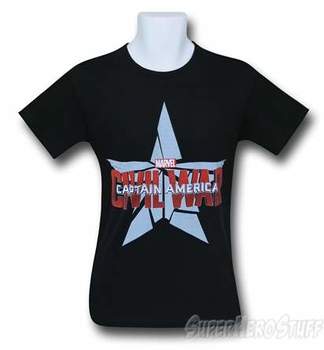 Captain America Civil War Logo T-Shirt
