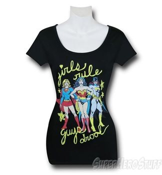 DC Girls Rule Guys Drool Women's T-Shirt