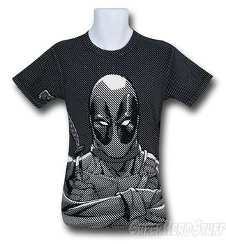 Deadpool Arms Crossed All-Over Print Men's T-Shirt