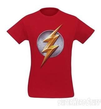 Justice League Movie Flash Symbol Men's T-Shirt