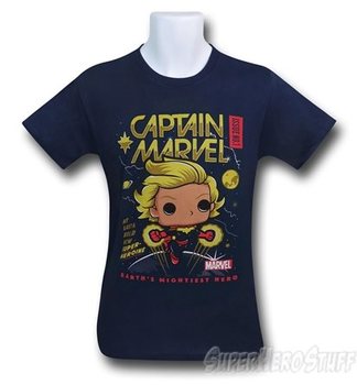 Funko Captain Marvel Men's T-Shirt