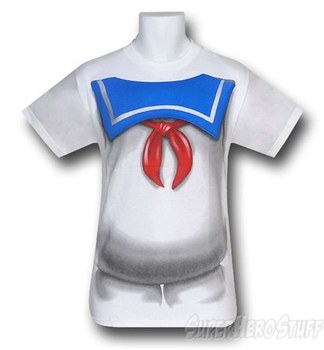Ghostbusters Stay Puft Marshmallow Man Costume T-Shirt