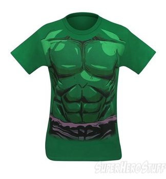 Hulk Mean Green Men's Costume T-Shirt