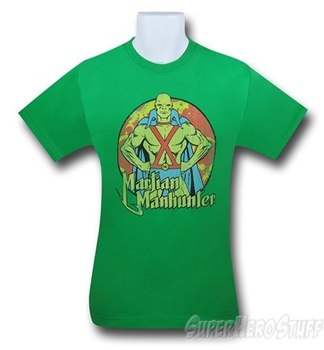 Martian Manhunter Circle Image T-Shirt