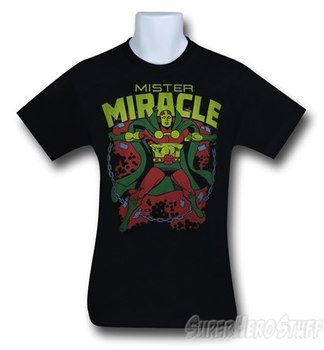 Mr. Miracle Black T-Shirt