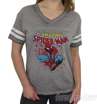 spiderman womens shirt