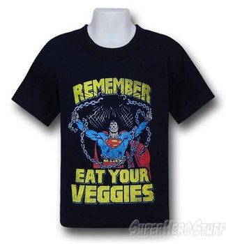 Superman Eat Your Veggies