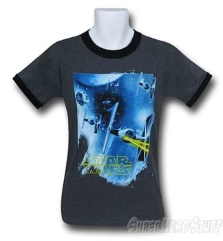Star Wars TIE Fighter Ringer T-Shirt