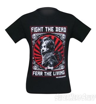 Walking Dead Daryl Dixon Fight The Dead Men's T-Shirt