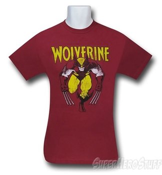 Wolverine Red Rage Distressed T-Shirt