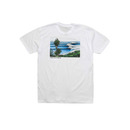 Surf Ride Swamis Location T-Shirt in White