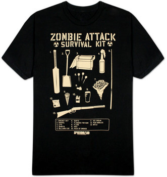 Shaun of the Dead - Zombie Attack Survival Kit