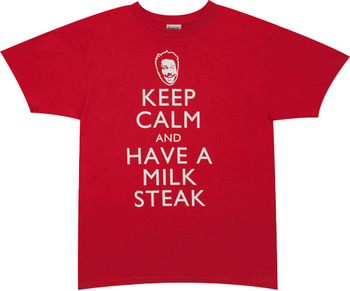 Keep Calm and Have a Milk Steak