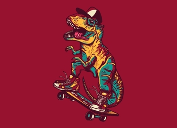 Tyrannosaurus RAD Tshirt