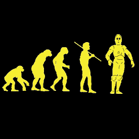 Evolution 3po Geek Shirt